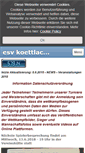 Mobile Screenshot of esv-eisblume-koettlach.com